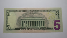 Load image into Gallery viewer, $5 2013 Near Solid Serial Number Federal Reserve Bank Note Bill UNC++ #44444464