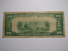 Load image into Gallery viewer, $20 1929 Ottawa Kansas KS National Currency Bank Note Bill Charter #1718 FINE