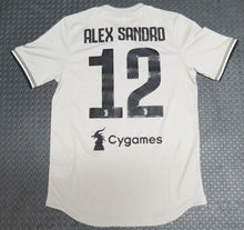Load image into Gallery viewer, 2018-19 Alex Sandro Juventus Match Used Worn Serie A Soccer Shirt! Game Jersey