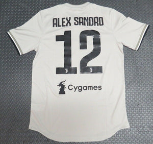2018-19 Alex Sandro Juventus Match Used Worn Serie A Soccer Shirt! Game Jersey