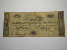 Load image into Gallery viewer, $5 1828 New York City New York Obsolete Currency Bank Note Bill Mechanics Bank