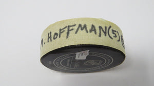 2018-19 Mike Hoffman Florida Panthers NHL Game Used Goal Signed Puck Yandle Ast