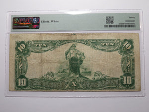 $10 1902 Ocean City New Jersey National Currency Bank Note Bill Ch. #6060 VF20