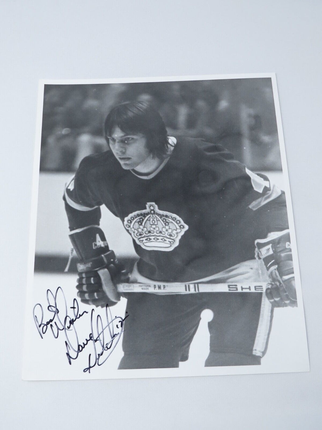 Dave Hutchinson Los Angeles Kings Signed Autographed Original 10X8 Hockey Photo