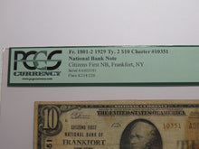 Load image into Gallery viewer, $10 1929 Frankfort New York NY National Currency Bank Note Bill #10351 F12 PCGS