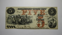 Load image into Gallery viewer, $5 1858 Lyons City Iowa IA Obsolete Currency Bank Note Bill! Treasurer of Lyons 