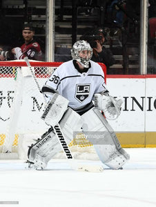 2019-20 Jack Campbell Los Angeles Kings Game Used Photomatched Blocker & Catcher