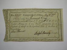 Load image into Gallery viewer, 1790 One Pound Connecticut Comptroller&#39;s Office Colonial Currency Note Pomeroy