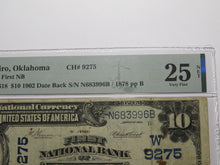Load image into Gallery viewer, $20 1902 Spiro Oklahoma OK National Currency Bank Note Bill Ch. #9275 PMG VF25