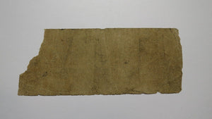 $.06 1837 Philadelphia Pennsylvania PA Obsolete Currency Bank Note Fractional