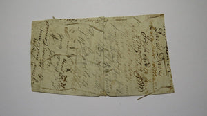 1754 Forty Shillings North Carolina NC Colonial Currency Bank Note Bill 40s RARE