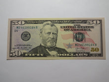 Load image into Gallery viewer, $50 2013 Radar Serial Number Federal Reserve Currency Bank Note Bill #46199164