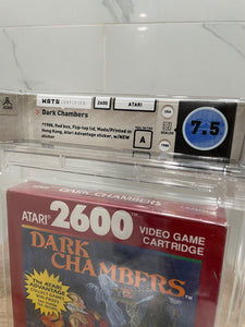 New Dark Chambers Atari 2600 Sealed Video Game Wata Graded 7.5! A Seal! 1988