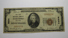 Load image into Gallery viewer, $20 1929 Marlboro New York NY National Currency Bank Note Bill Ch. #8834 FINE