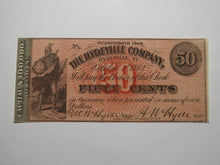 Load image into Gallery viewer, $.50 1862 Hydeville Vermont VT Obsolete Currency Bank Note Bill Remainder UNC++
