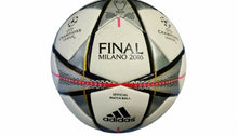 Load image into Gallery viewer, 2016 Match Used Real Madrid Manchester City Soccer Ball Cristiano Ronaldo Signed