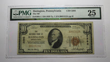 Load image into Gallery viewer, $10 1929 Slatington Pennsylvania PA National Currency Bank Note Bill #2293 VF25