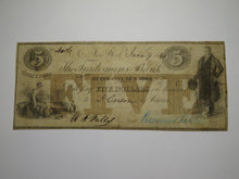 Load image into Gallery viewer, $5 1841 New York City New York Obsolete Currency Bank Note Bill Tradesmens Bank