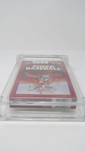 Unopened Super Baseball Atari 2600 Sealed Video Game Wata Graded 9.4 A+ Seal '88