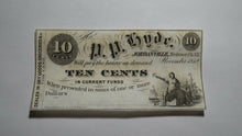 Load image into Gallery viewer, $.10 1852 Jordanville New York NY Obsolete Currency Bank Note Bill P.P. Hyde CU+