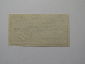 $40 1861 Confederate Bond Coupon Certificate Currency Bank Note Bill UNC