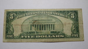 $5 1929 Etna Pennsylvania PA National Currency Bank Note Bill Charter #6453 RARE