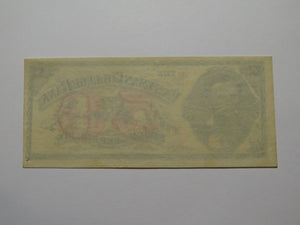 $.50 1870's Poughkeepsie New York Obsolete Currency Note Eastman College
