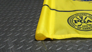 2011 Keegan Bradley PGA Championship Match Used and Signed Golf Flag! 11th Hole