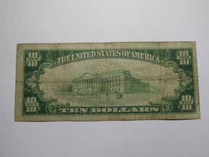 $10 1929 Carmichaels Pennsylvania PA National Currency Bank Note Bill Ch. #5784