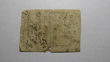 Load image into Gallery viewer, 1761 Ten Shillings North Carolina NC Colonial Currency Note Bill 10s RARE ISSUE