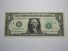 Load image into Gallery viewer, $1 2021 Radar Serial Number Federal Reserve Currency Bank Note Bill UNC 47266274
