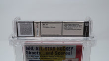 Load image into Gallery viewer, NHL All Star Hockey &#39;95 Sega Genesis Factory Sealed Video Game Wata Graded 9.4