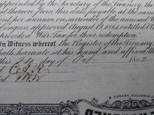 Load image into Gallery viewer, $500 1862 Confederate Bond Certificate Currency Bank Note Bill UNC 14&quot; X 10.5&quot;