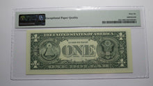 Load image into Gallery viewer, $1 2003 Radar Serial Number Federal Reserve Currency Bank Note Bill PMG UNC66EPQ