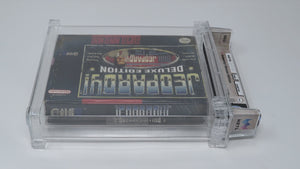 Jeopardy! Deluxe Edition Super Nintendo SNES Sealed Video Game Wata Graded 7.5 A