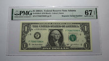 Load image into Gallery viewer, $1 2003 Repeater Serial Number Federal Reserve Currency Bank Note Bill PMG UNC67
