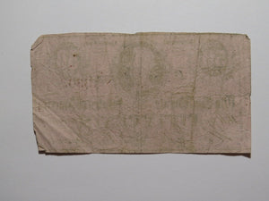 $.50 1863 Richmond Virginia VA Confederate Currency Bank Note Bill RARE T63