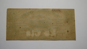 $.25 1863 Montgomery Alabama Obsolete Currency Bank Note Bill AU! Plate M