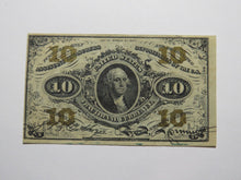 Load image into Gallery viewer, 1863 $.10 Third Issue Fractional Currency Obsolete Bank Note Bill 3rd Issue VF+