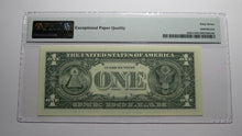 Load image into Gallery viewer, $1 2003 Radar Serial Number Federal Reserve Currency Bank Note Bill PMG UNC67EPQ