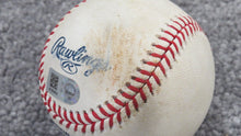 Load image into Gallery viewer, 2018 Anthony Rendon RBI Sacrifice Fly Game Used Baseball Bryce Harper Run Scored