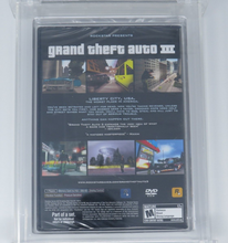 Load image into Gallery viewer, Grand Theft Auto 3 Sony Playstation 2 Factory Sealed Video Game Wata 9.4 GTA III
