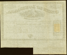 Load image into Gallery viewer, $6 1867 Vidalia Louisiana Bond Certificate Obsolete Currency Bank Note Concordia