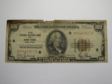 Load image into Gallery viewer, $100 1929 New York City NY National Currency Note Federal Reserve Bank Note Bill