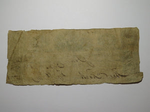 $2 1826 Hoboken New Jersey NJ Obsolete Currency Bank Note Bill Grazing Company