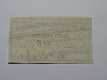 Load image into Gallery viewer, $40 1861 Confederate Bond Coupon Certificate Currency Bank Note Bill UNC