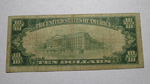 $10 1929 Red Creek New York NY National Currency Bank Note Bill! Ch. #10781 RARE