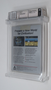 Unopened Tower Toppler Atari 7800 Sealed Video Game! Wata Graded 6.5 Seal A