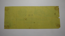 Load image into Gallery viewer, $5 1863 Philadelphia PA Obsolete Currency Note Bill Counterfeit Detector Plate