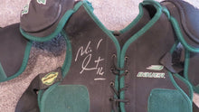 Load image into Gallery viewer, Michel Goulet Quebec Nordiques Jofa Game Used Bauer Hockey Shoulder Pads Signed